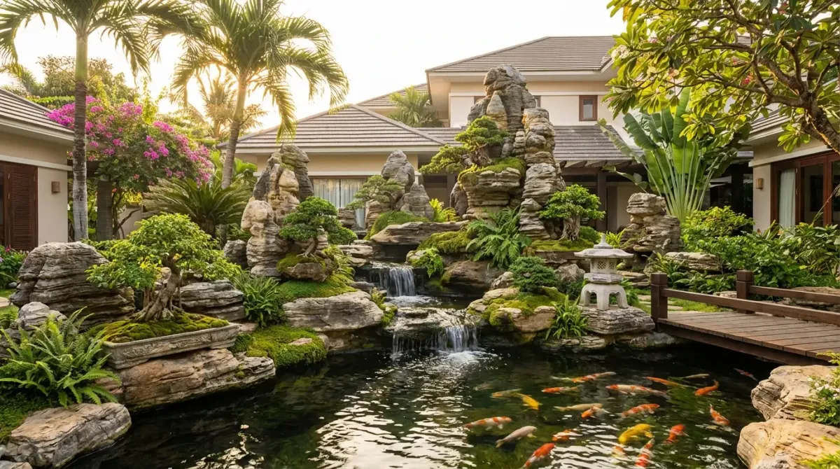 Hòn Non Bộ Biệt Thự Phan Thiết